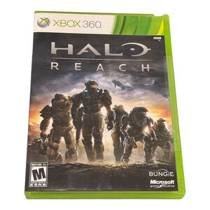 Halo Reach Xbox 360 Complete CIB Microsoft Bungie Shooter Video Game Tested